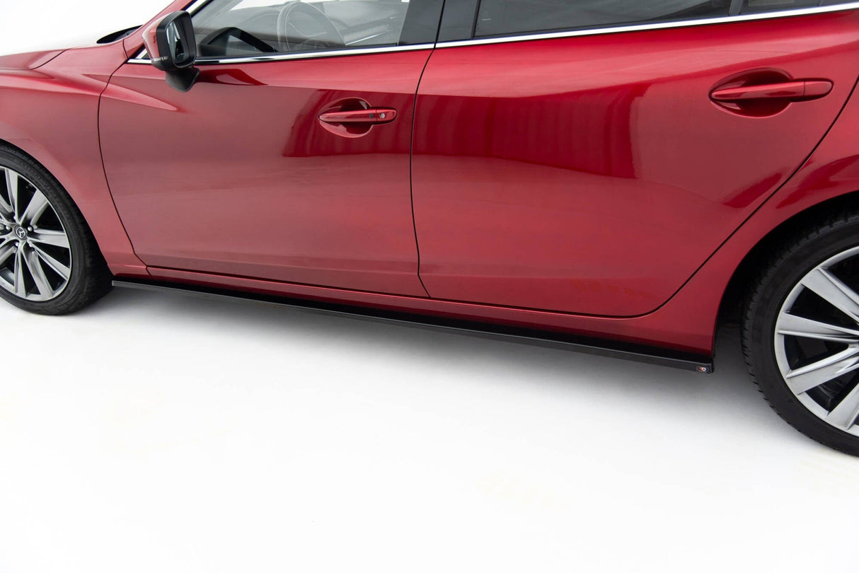 Maxton Design Side Skirts Diffusers Mazda 6 Sedan MK3 Facelift