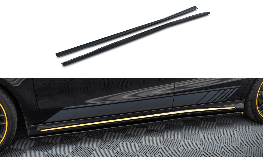 Maxton Design Side Skirts Diffusers Mercedes-AMG CLA 45 C117 Facelift