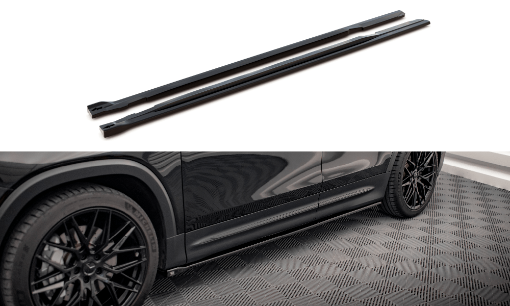 Maxton Design Side Skirt Diffusers - Mercedes / X247 / GLB 35 AMG