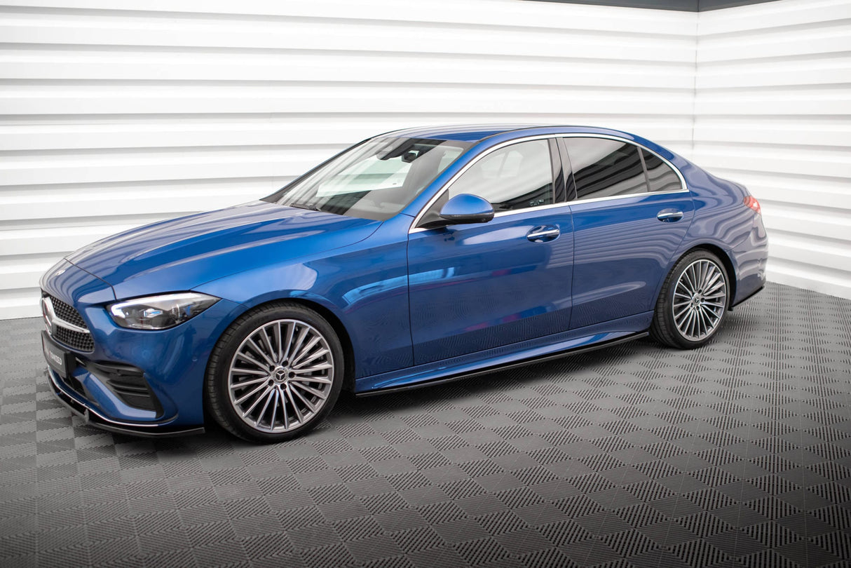 Maxton Design Side Skirts Diffusers Mercedes-Benz C AMG-Line W206