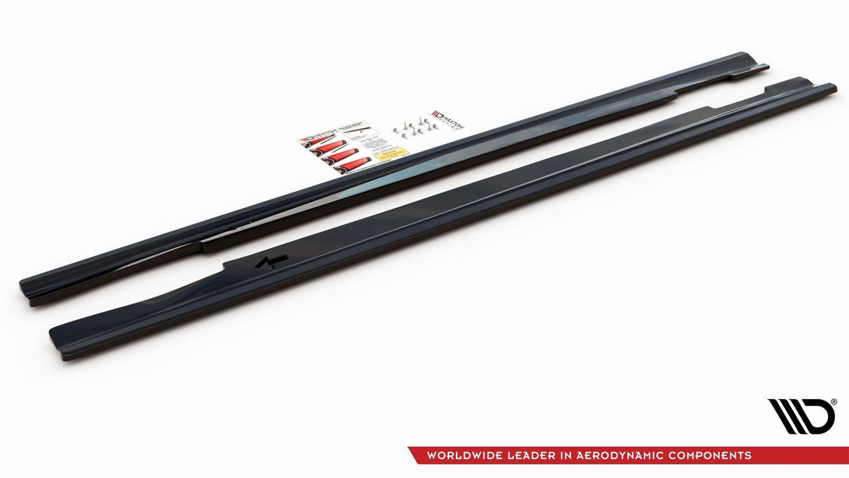 Maxton Design Side Skirts Diffusers Mercedes-Benz E63 AMG Sedan W212 Facelift
