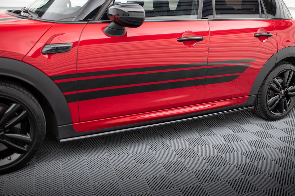 Maxton Design Side Skirts Diffusers MINI Cooper S John Cooper Works (5 Door) F55 Facelift