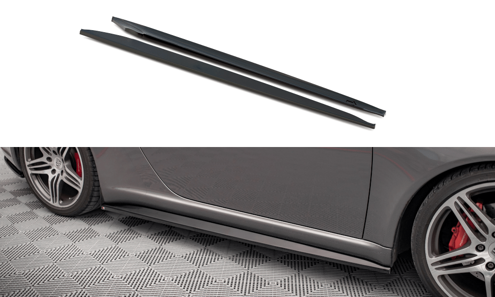 Maxton Design Side Skirts Diffusers Porsche 911 Carrera / Carrera GTS 997.2