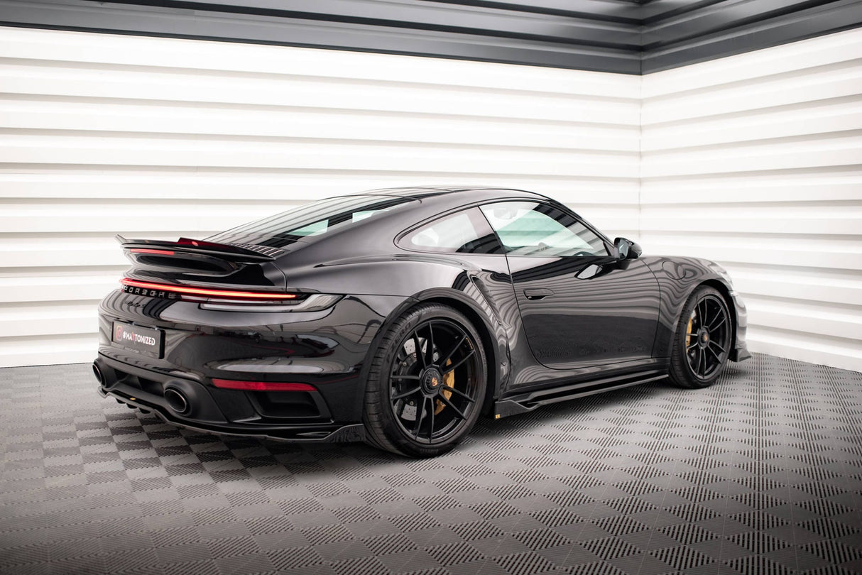 Maxton Design Side Skirts Diffusers Porsche 911 Turbo S 992