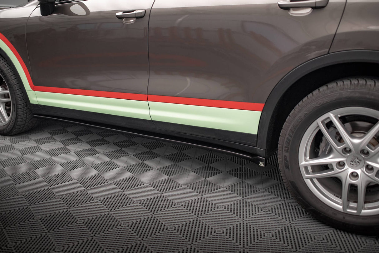 Maxton Design Side Skirts Diffusers Porsche Cayenne Mk2