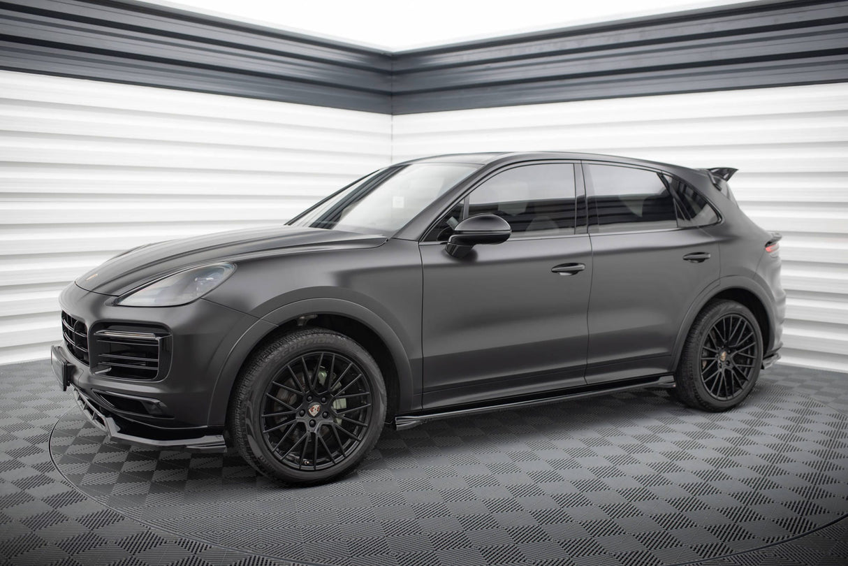 Maxton Design Side Skirts Diffusers Porsche Cayenne Sport Design Mk3