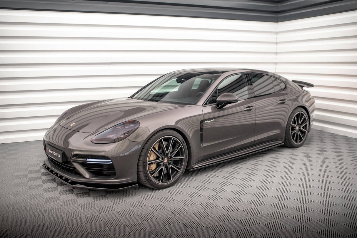 Maxton Design Side Skirts Diffusers Porsche Panamera 971 Turbo S E-Hybrid / Panamera E-Hybrid