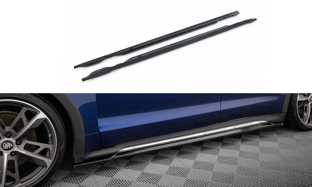 Maxton Design Side Skirts Diffusers Porsche Taycan Cross Turismo 4S