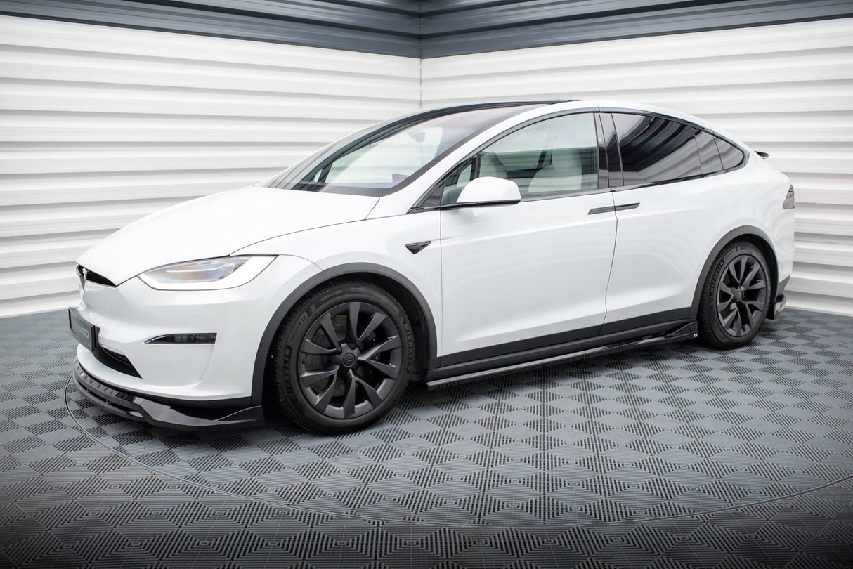 Maxton Design Side Skirts Diffusers Tesla Model X MK1 Facelift