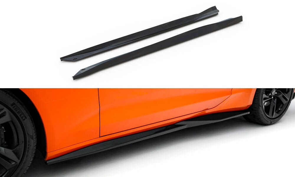 Maxton Design Side Skirts Diffusers V.1 Chevrolet Camaro SS MK6 Facelift