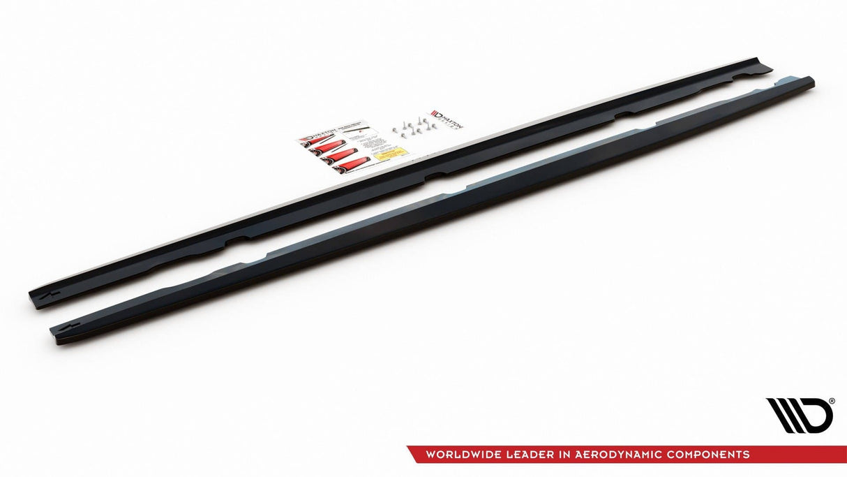 Maxton Design Side Skirts Diffusers V.1 Mercedes-AMG C 63AMG Coupe C205 Facelift