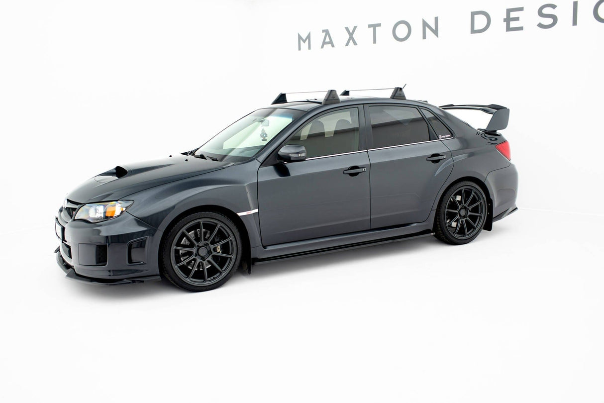 Maxton Design Side Skirts Diffusers Subaru Impreza WRX STI 2009-2011