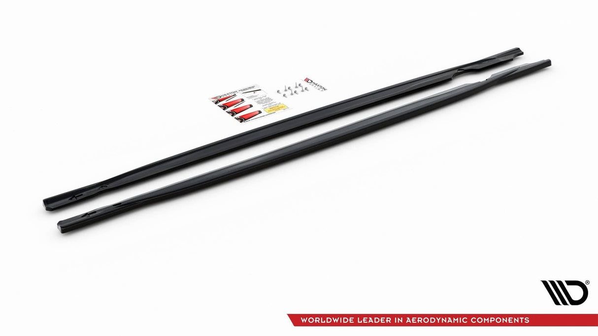 Maxton Design Side Skirts Diffusers V.1 - VW Golf R Mk8