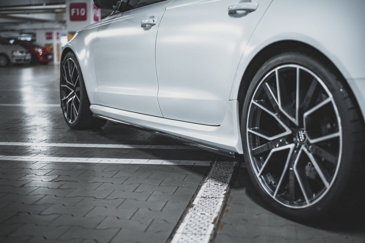 Maxton Design Side Skirts Diffusers V.2 Audi RS6 C7