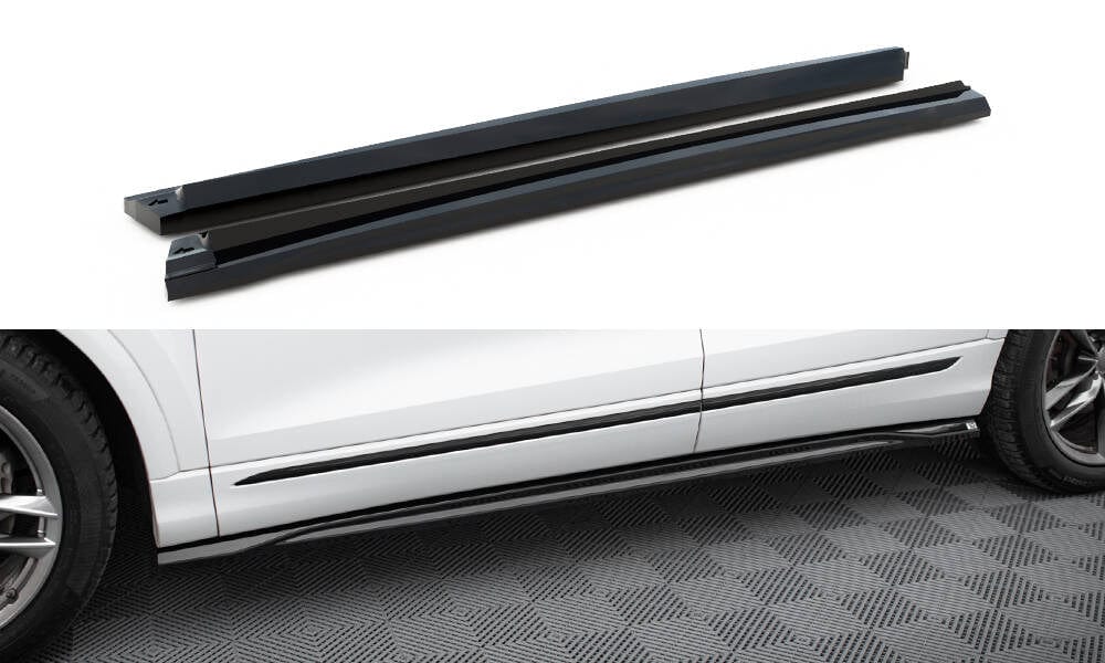 Maxton Design Side Skirts Diffusers V.2 Audi SQ8 / Q8 S-Line Mk1