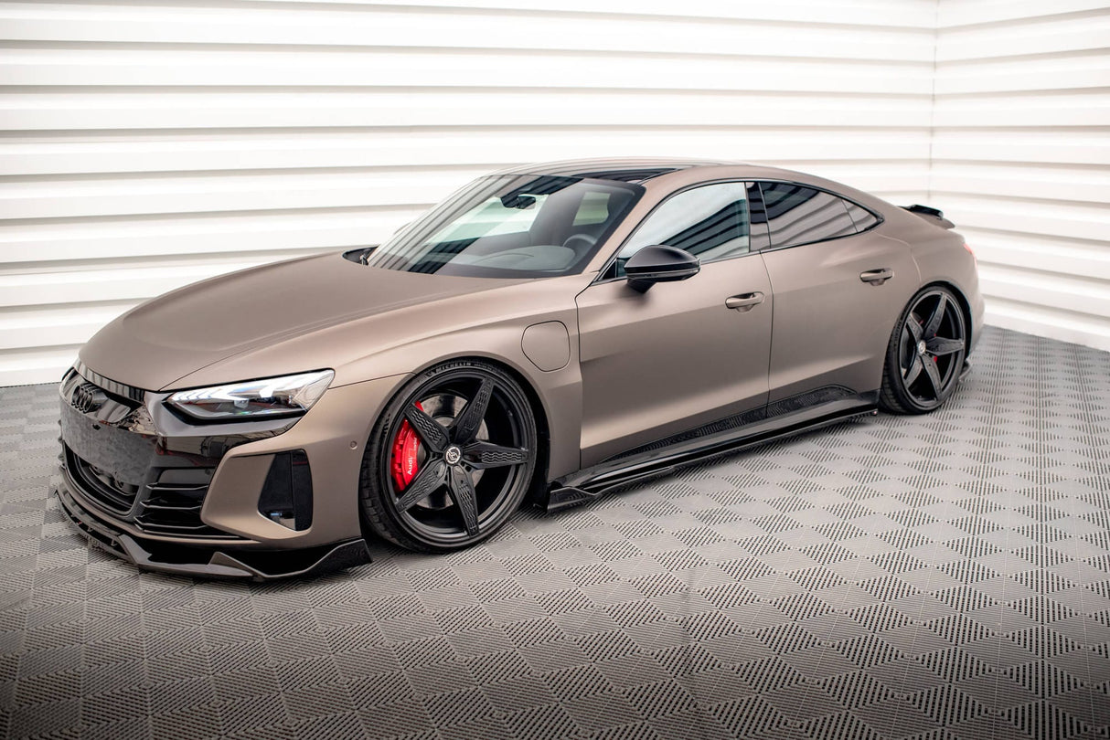 Maxton Design Side Skirts Diffusers V.2 Audi E-Tron GT / Rs GT Mk1