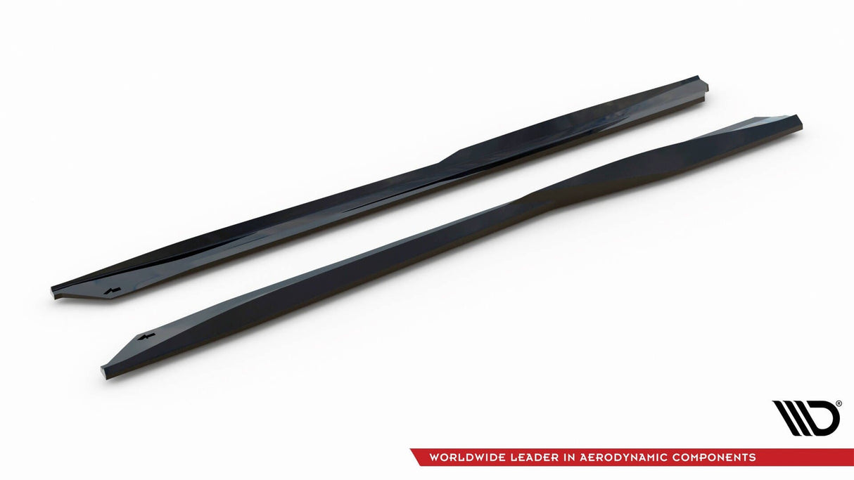 Maxton Design Side Skirts Diffusers V.2 Chevrolet Camaro SS MK6 Facelift