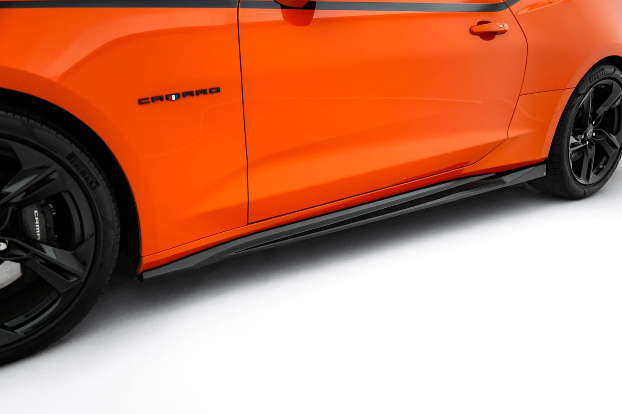 Maxton Design Side Skirts Diffusers V.2 Chevrolet Camaro SS MK6 Facelift