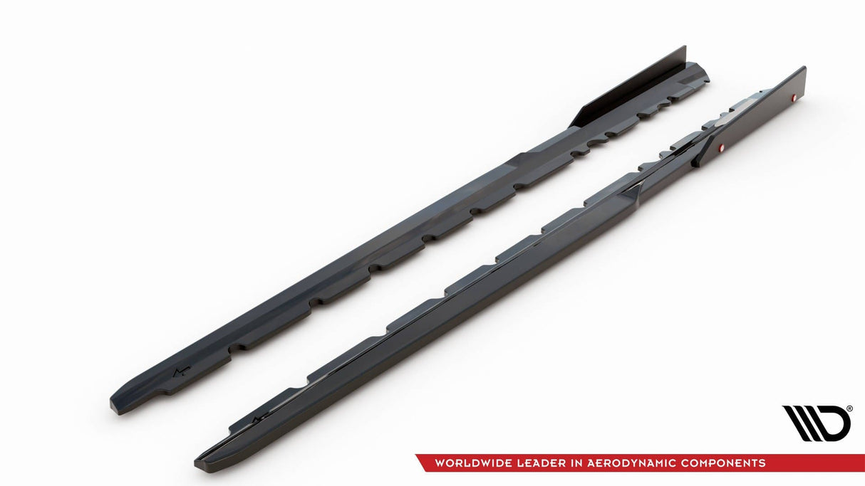 Maxton Design Side Skirts Diffusers V.2+ Flaps Audi R8 Mk2 Facelift