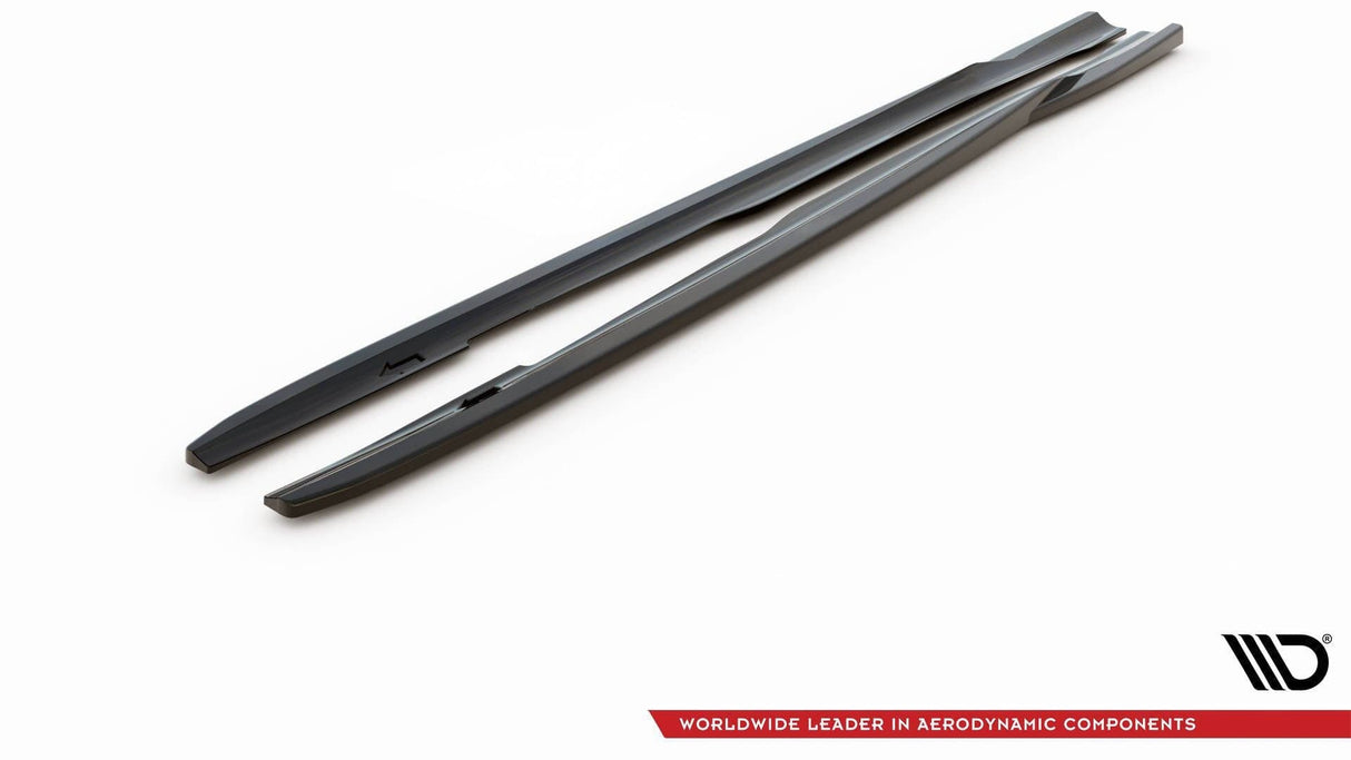 Maxton Design Side Skirts Diffusers V.2 Ford Focus St MK3 / MK3 Fl