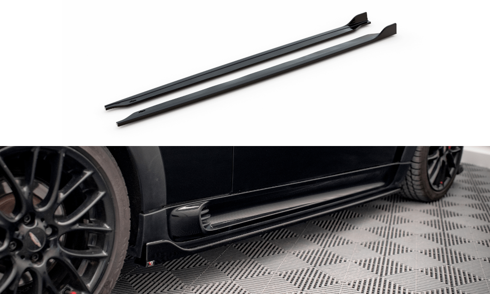 Maxton Design Side Skirts Diffusers V.2 MINI Cooper John Cooper Works R56