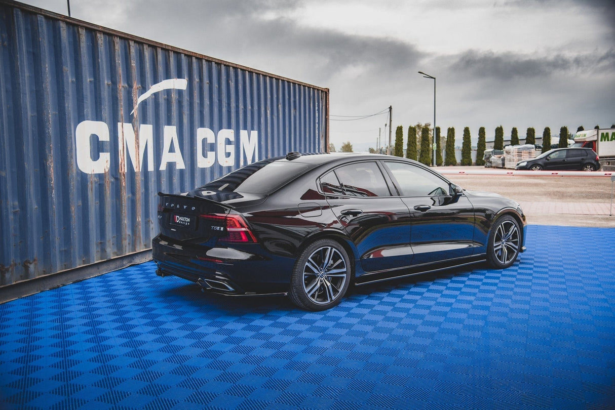 Maxton Design Side Skirts Diffusers V.2 Volvo S60 R-Design Mk3