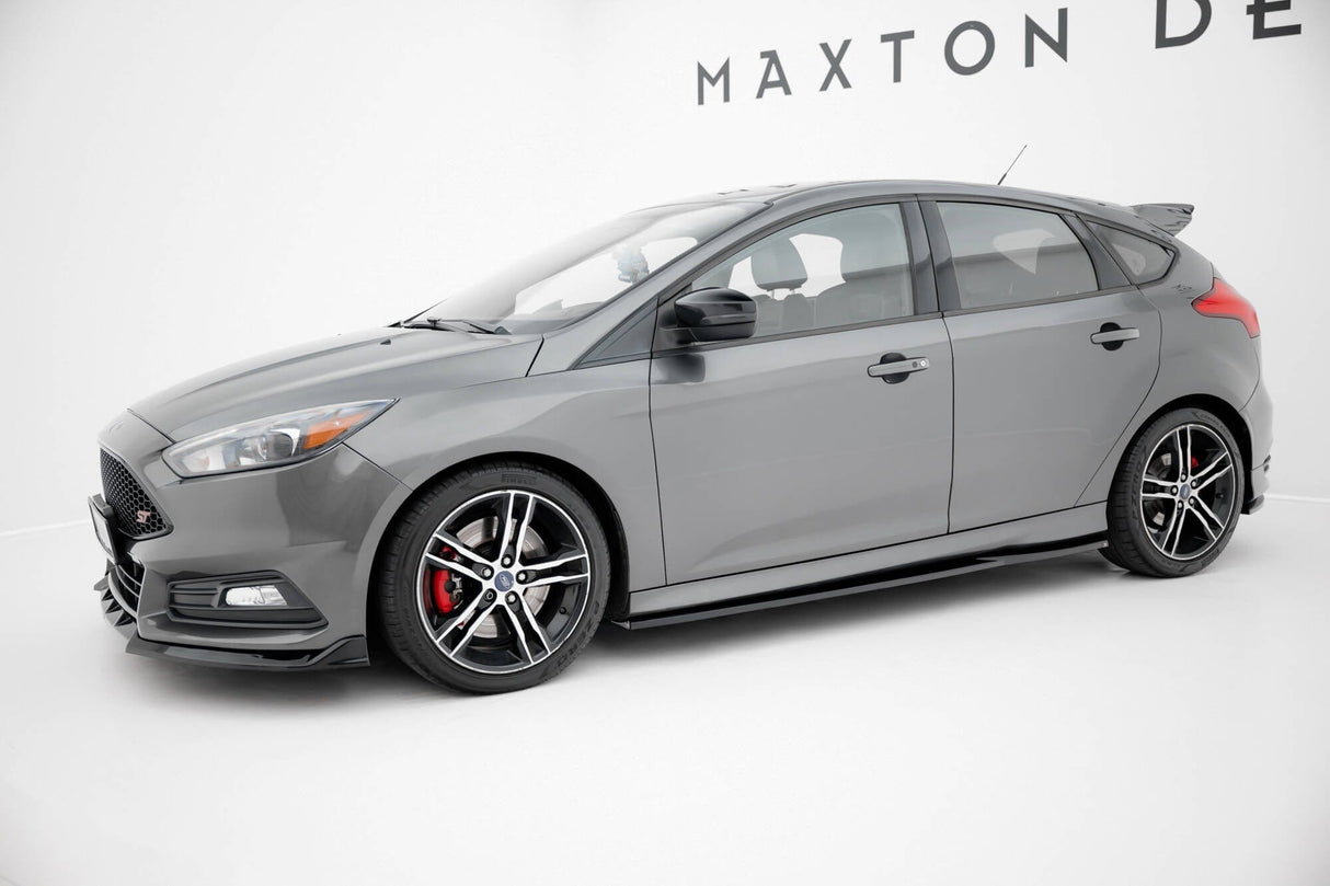 Maxton Design Side Skirts Diffusers V.3 Ford Focus ST MK3