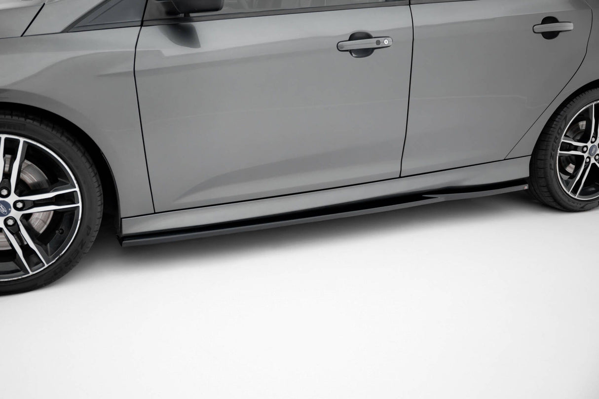 Maxton Design Side Skirts Diffusers V.3 Ford Focus ST MK3