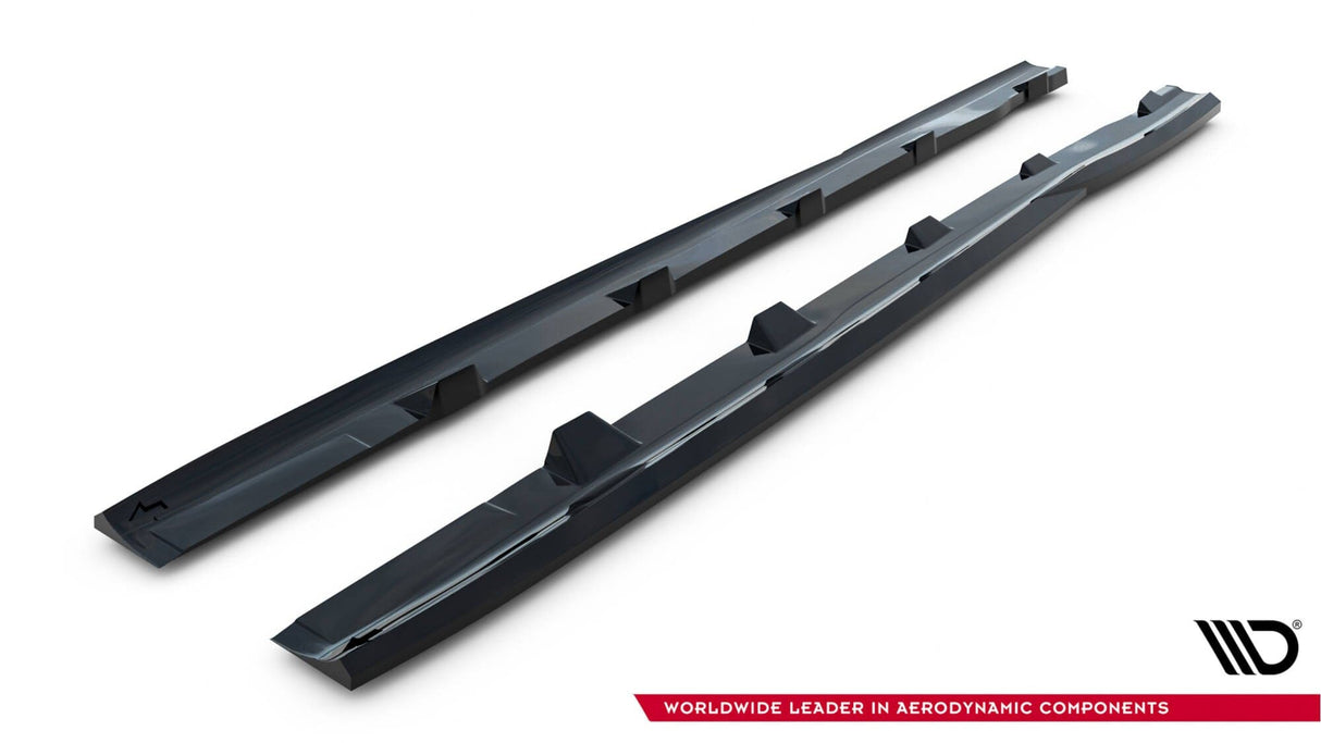 Maxton Design Side Skirts Diffusers V.3 Ford Focus ST MK3