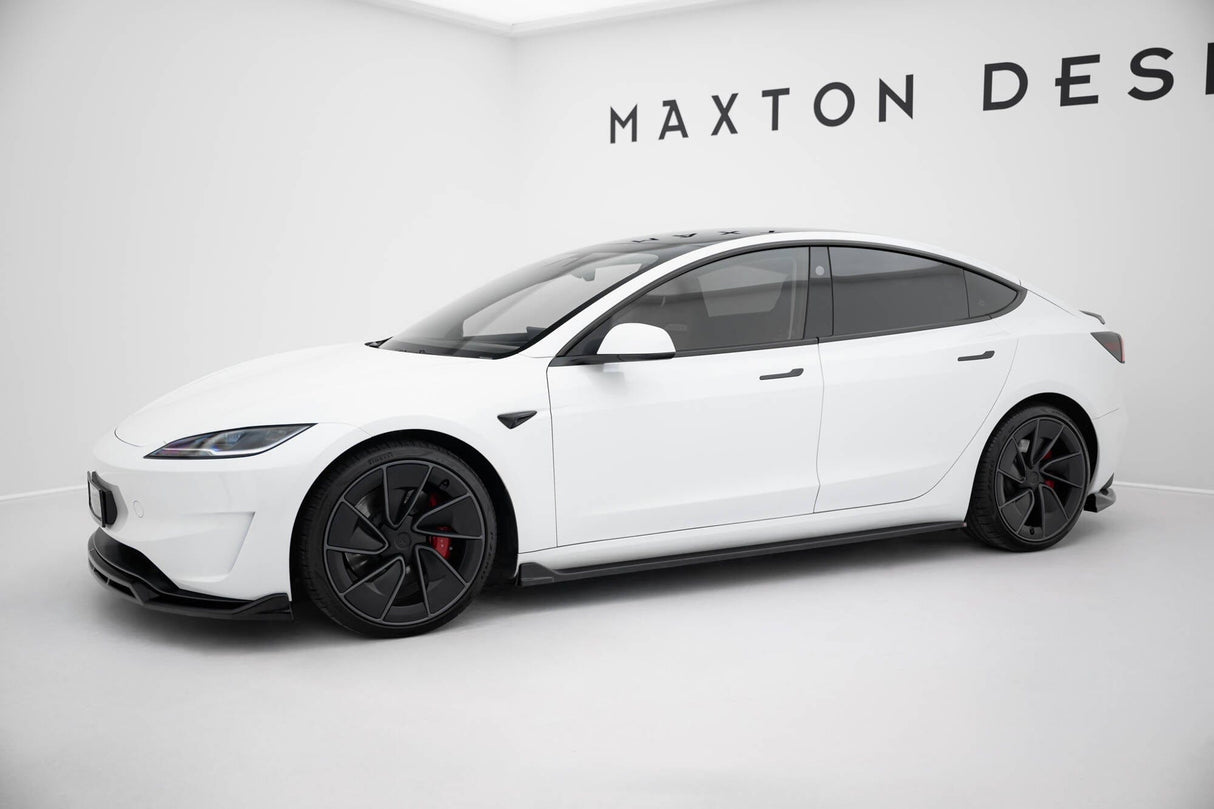 Maxton Design Side Skirts Diffusers V.2 Tesla Model 3