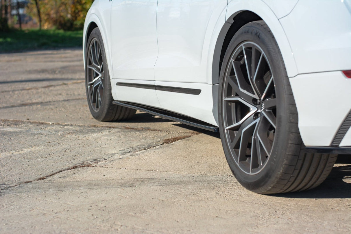 Maxton Design Side Skirts Diffusers Audi Q8 S-Line