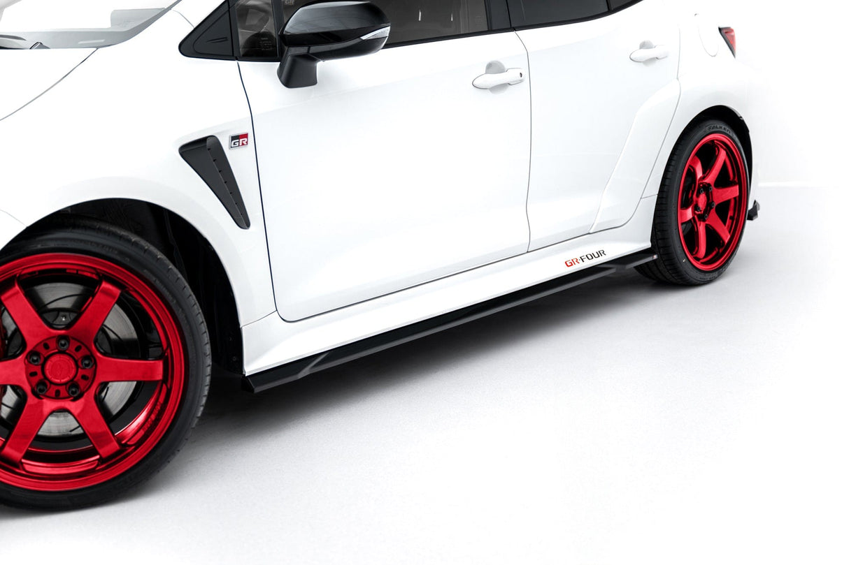 Maxton Design Side Skirts Diffusers V.1 Toyota GR Corolla MK12