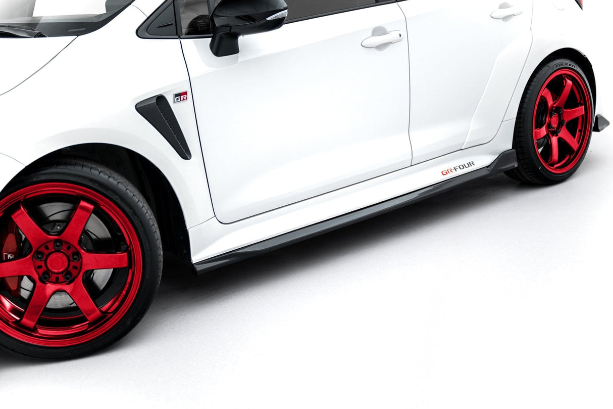 Maxton Design Side Skirts Diffusers V.2 Toyota GR Corolla MK12