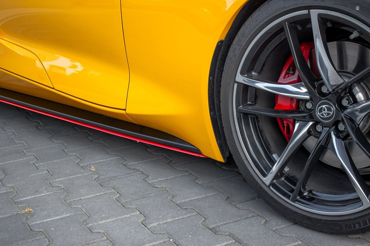 Maxton Design Side Skirts Diffusers V.2 Toyota Supra Mk5