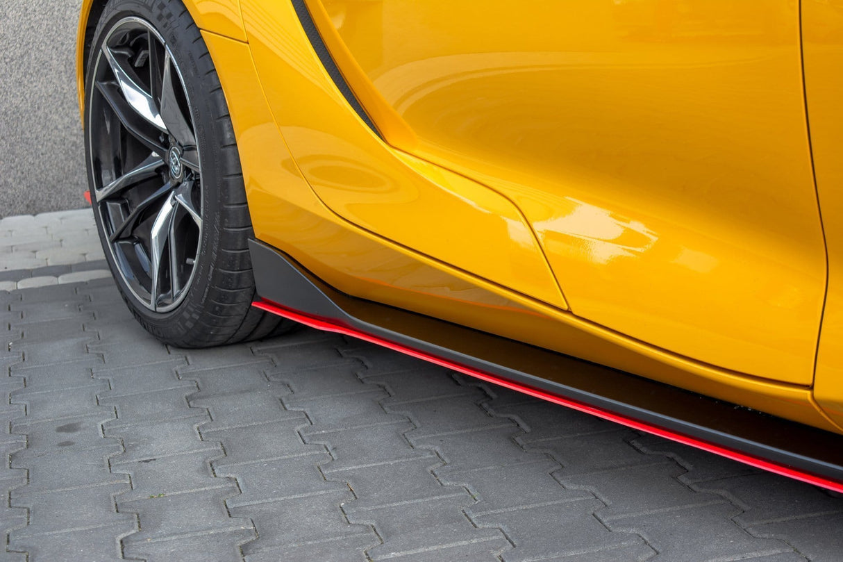 Maxton Design Side Skirts Diffusers V.2 Toyota Supra Mk5