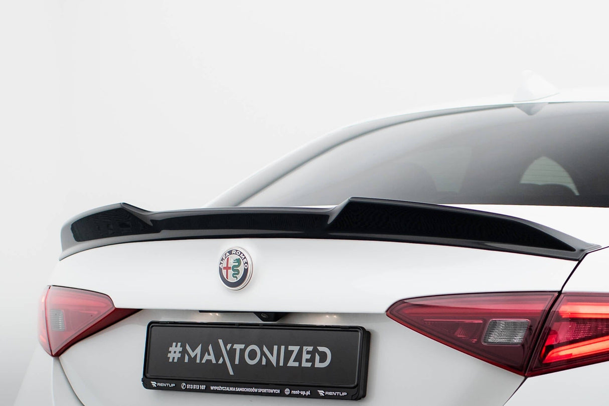 Maxton Design Spoiler Cap 3D Alfa Romeo Giulia Quadrifoglio