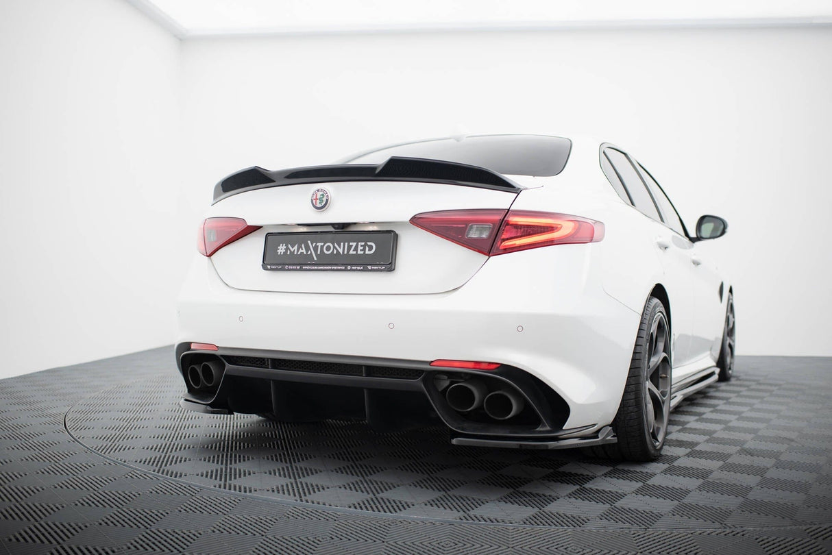 Maxton Design Spoiler Cap 3D Alfa Romeo Giulia Quadrifoglio