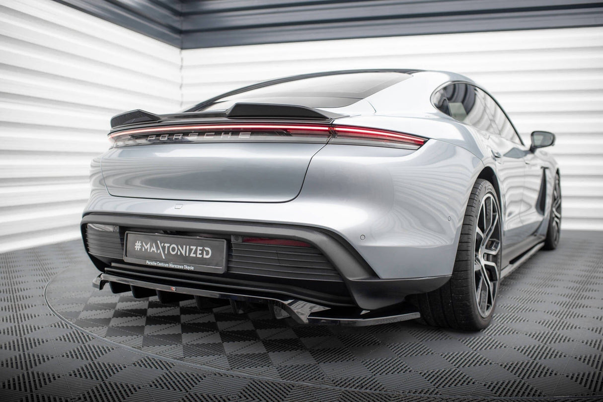 Maxton Design Spoiler Cap 3D Porsche Taycan / Taycan 4 / Taycan 4S / Taycan GTS Mk1