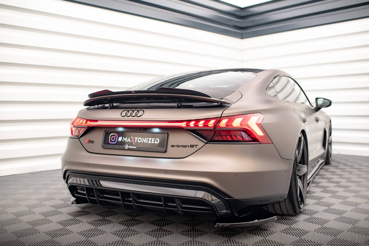 Maxton Design Spoiler Cap Audi E-Tron GT / Rs GT Rs Mk1