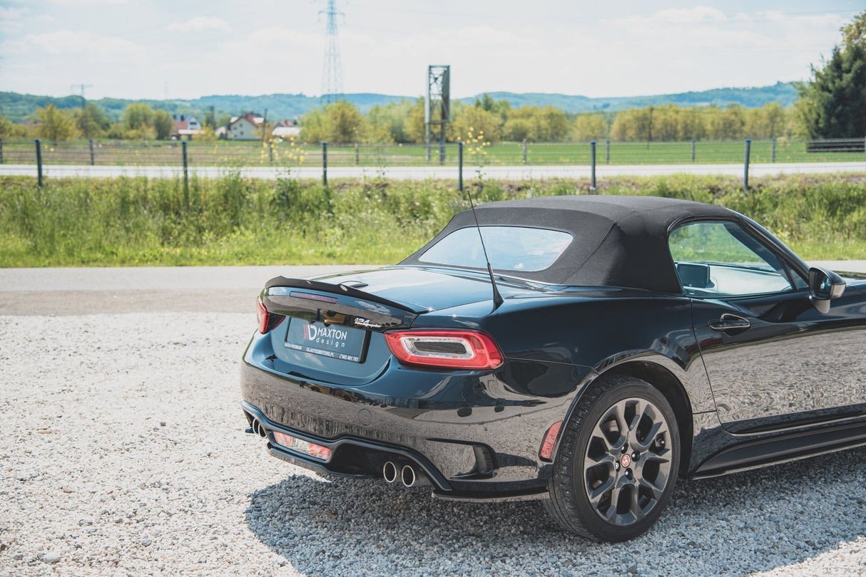 Maxton Design Spoiler Cap Fiat 124 Spider Abarth
