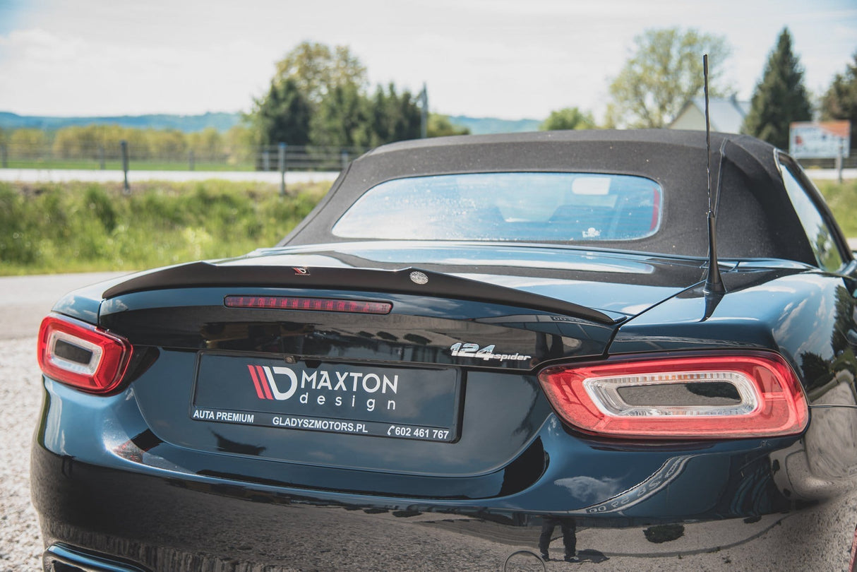 Maxton Design Spoiler Cap Fiat 124 Spider Abarth