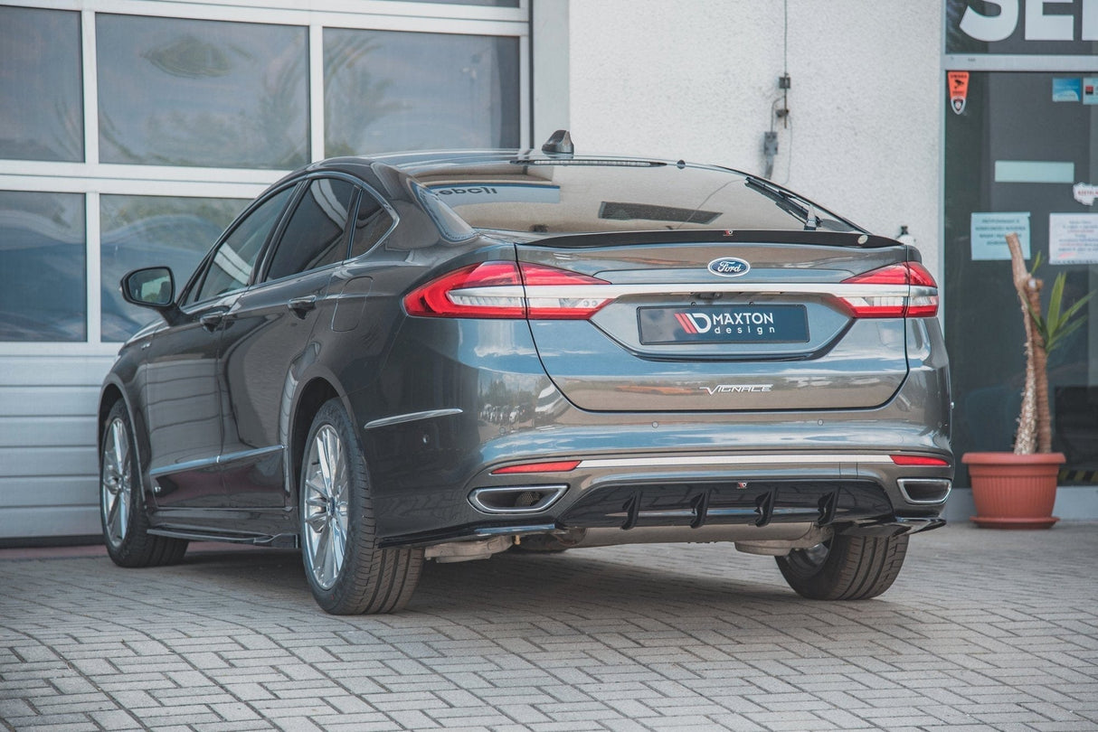 Maxton Design Spoiler Cap Ford Mondeo (Fusion) Liftback MK5 Facelift
