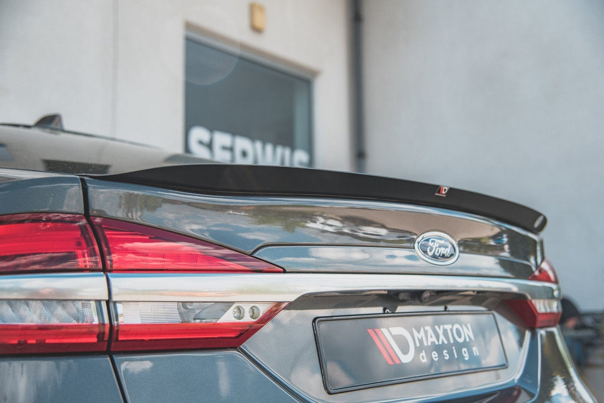 Maxton Design Spoiler Cap Ford Mondeo (Fusion) Liftback MK5 Facelift