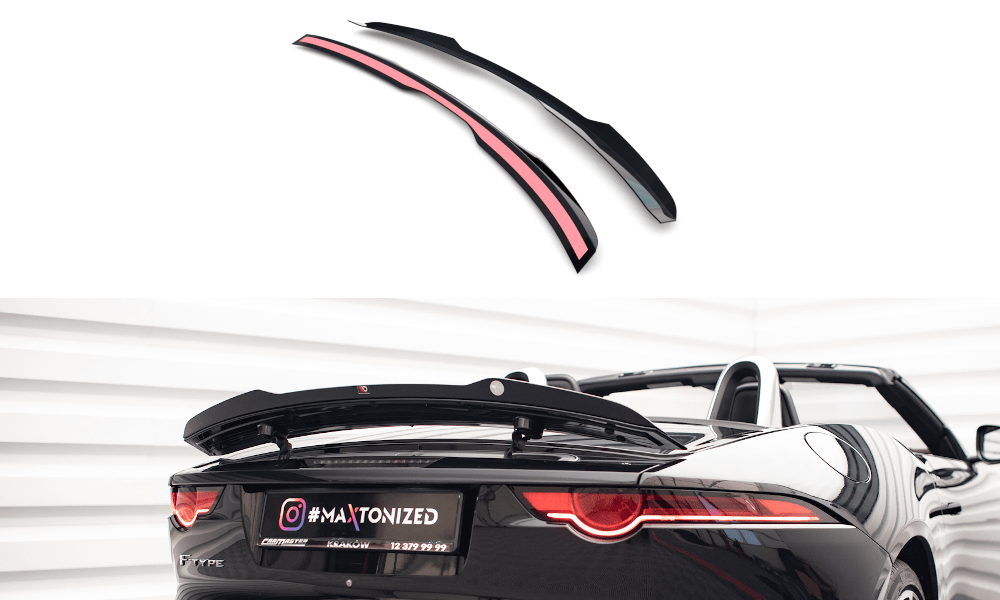 Maxton Design Spoiler Cap Jaguar F-Type MK1 Facelift
