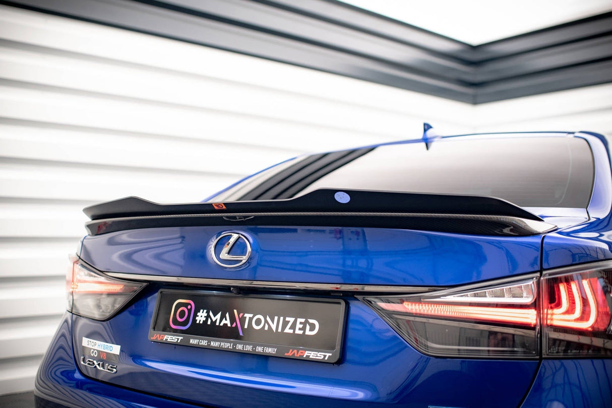 Maxton Design Spoiler Cap Lexus Gs F Mk4 Facelift