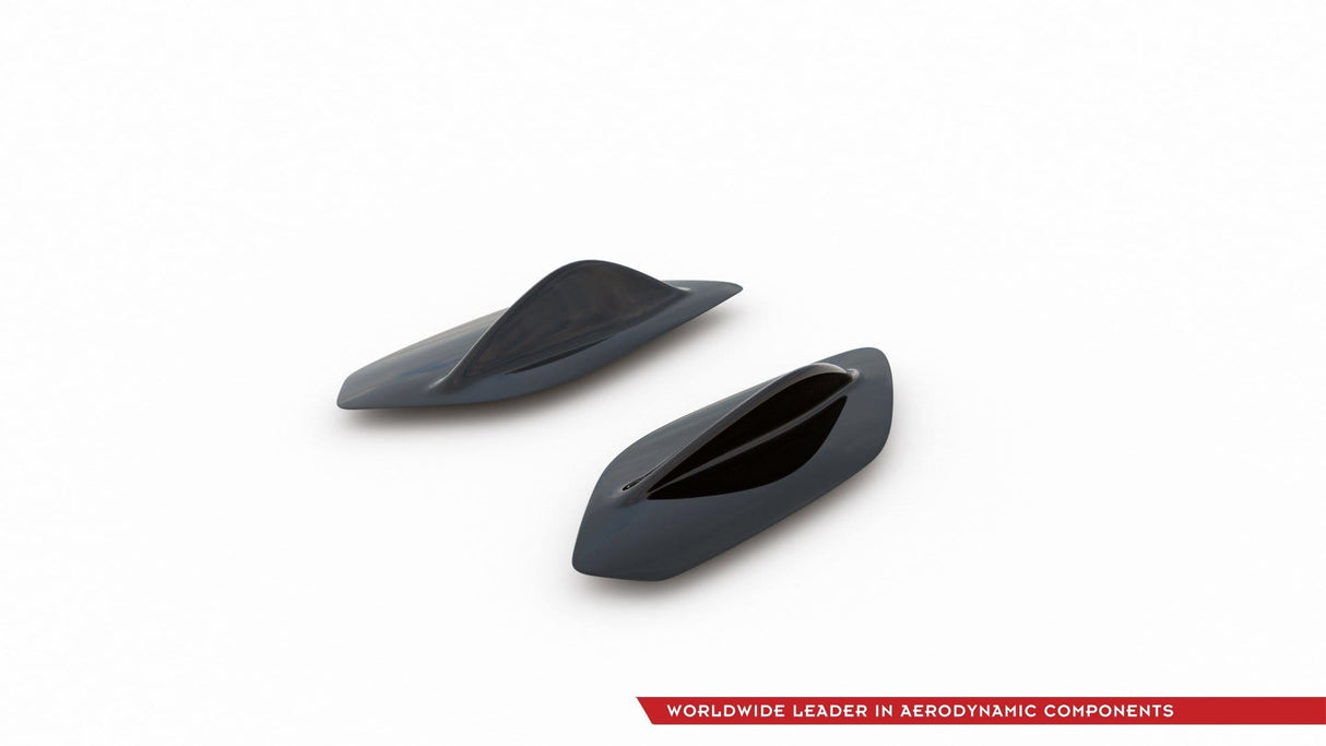 Maxton Design Spoiler Side Extensions Mercedes A35 AMG W177