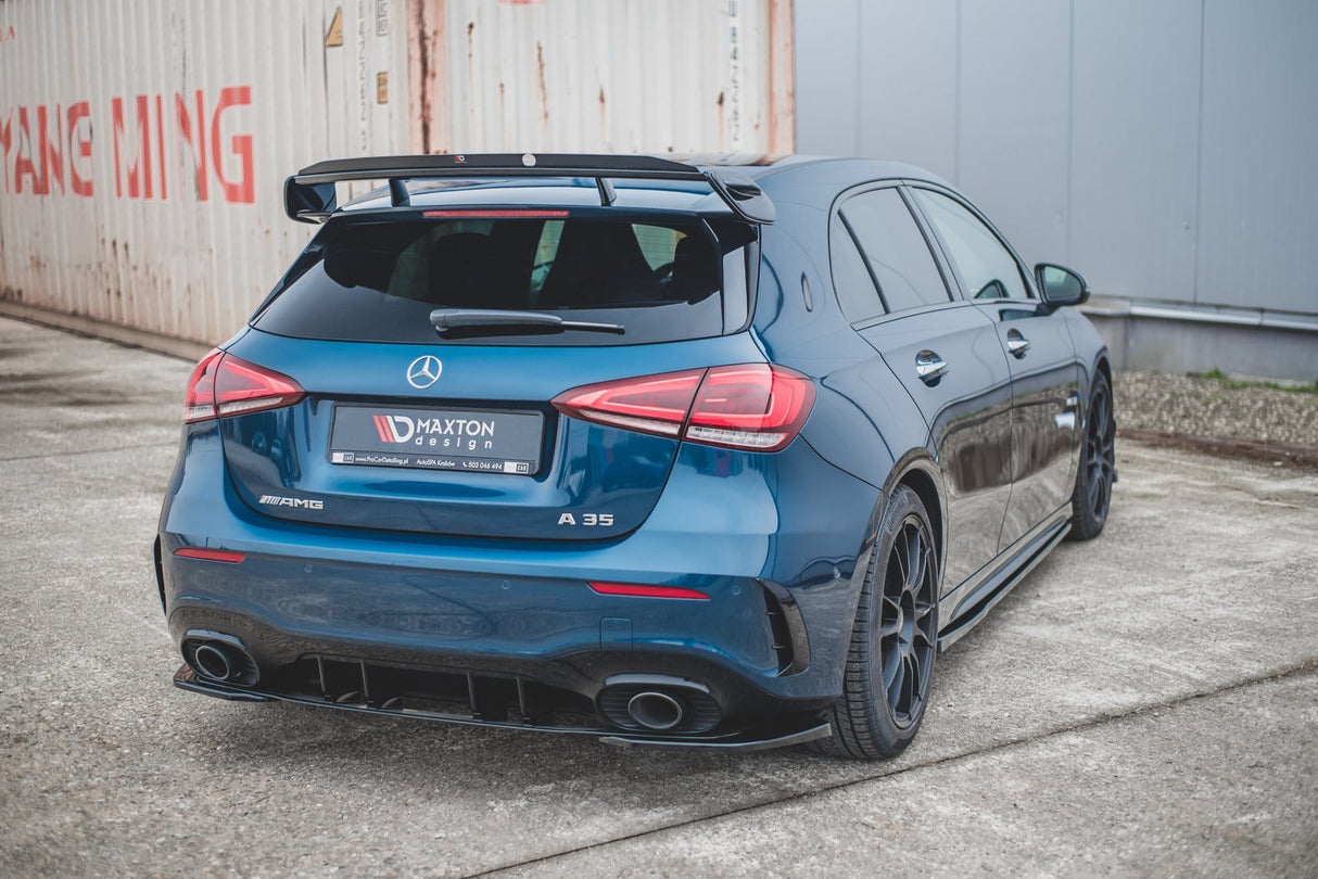 Maxton Design Spoiler Side Extensions Mercedes A35 AMG W177