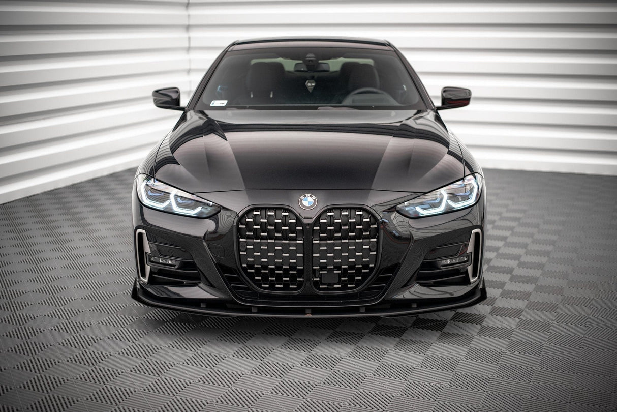 Maxton Design Street Pro Front Splitter + Flaps BMW 4 M-Pack G22