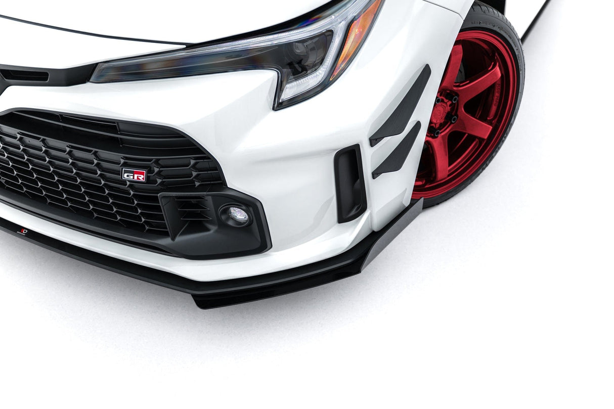 Maxton Design Street Pro Front Splitter + Flaps Toyota GR Corolla MK12