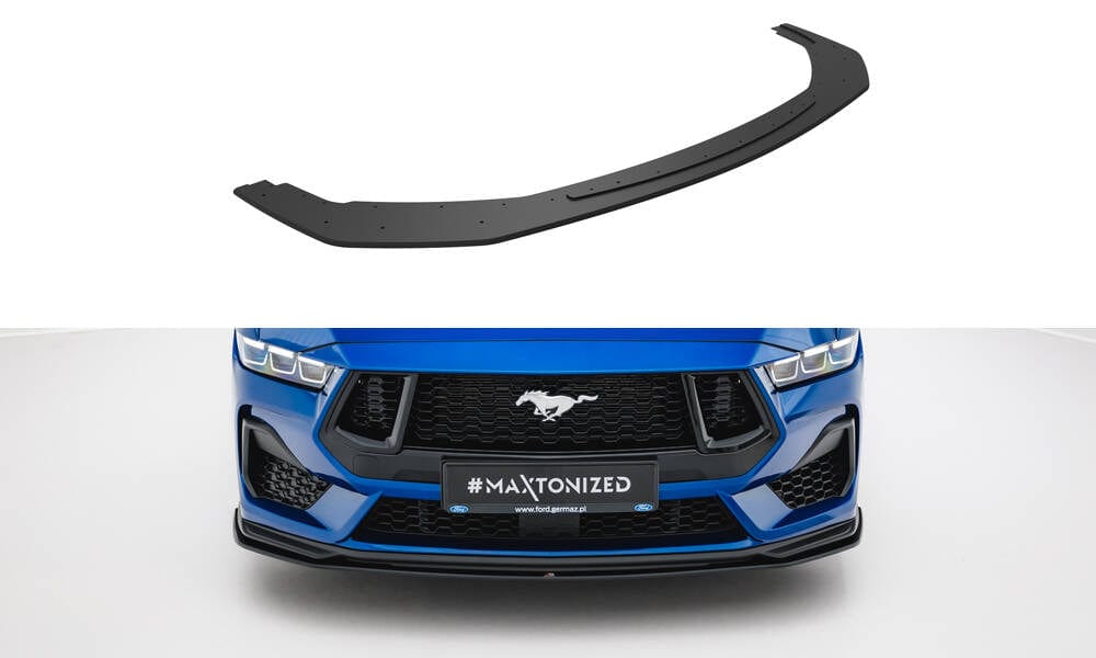 Maxton Design Street Pro Front Splitter Ford Mustang GT MK7